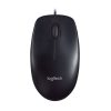 Logitech M90 - Wired Mouse - USB 2.0 - Black
