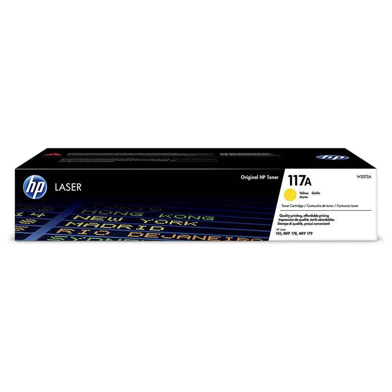 HP Toner Cartridge 117A Yellow Laser.