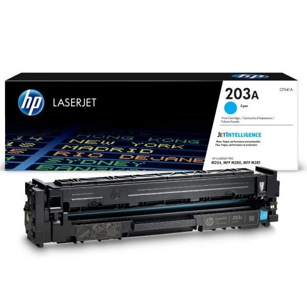 HP 203A Cyan LaserJet Toner Cartridge - CF541A.