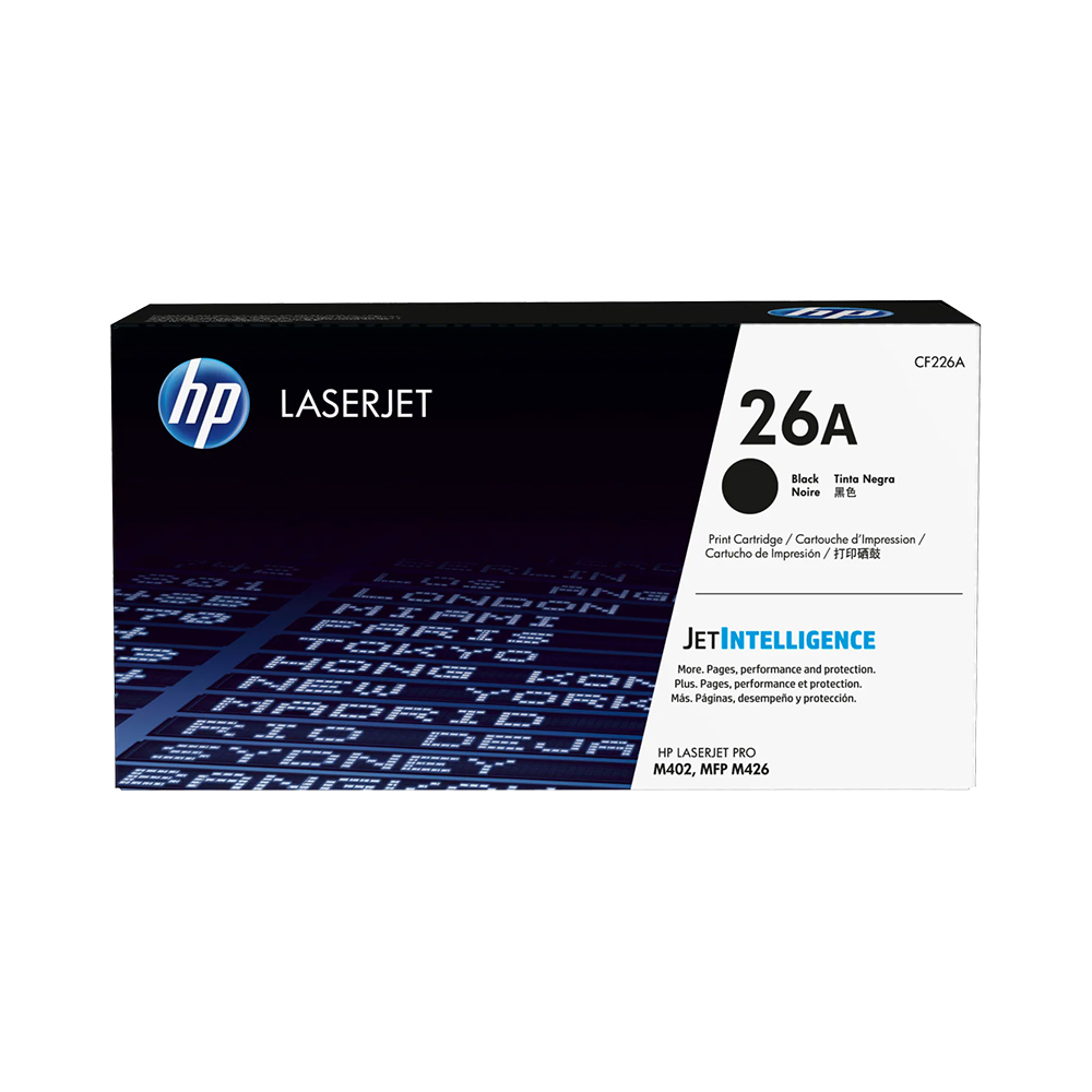 Hp 26A Toner Cartridge Black CF226A