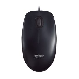 Logitech M90 - Wired Mouse - USB 2.0 - Black