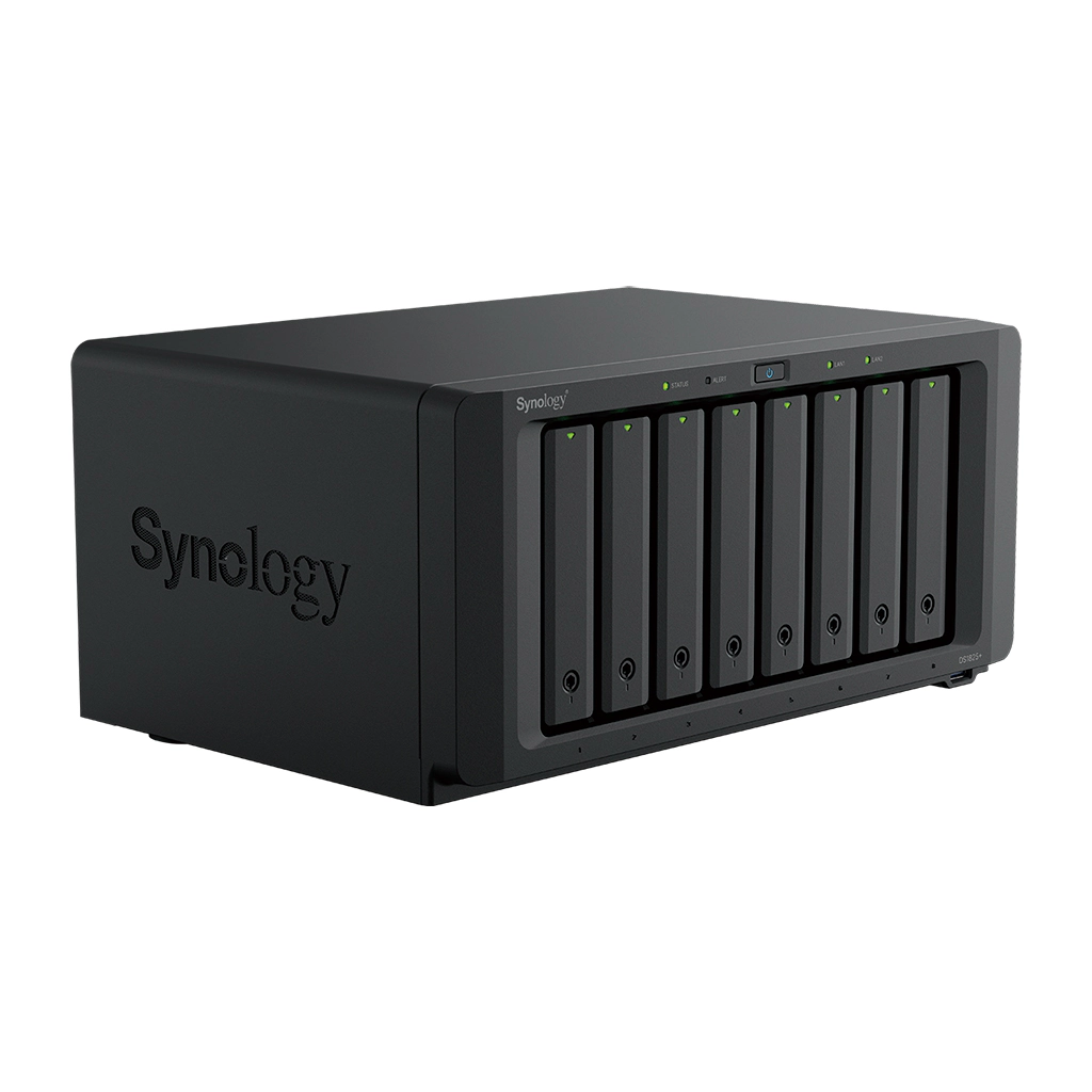 Synology DiskStation DS1825+ - SATA, M.2 NVMe, 8-Bays, USB, LAN, PCIe - Image 4