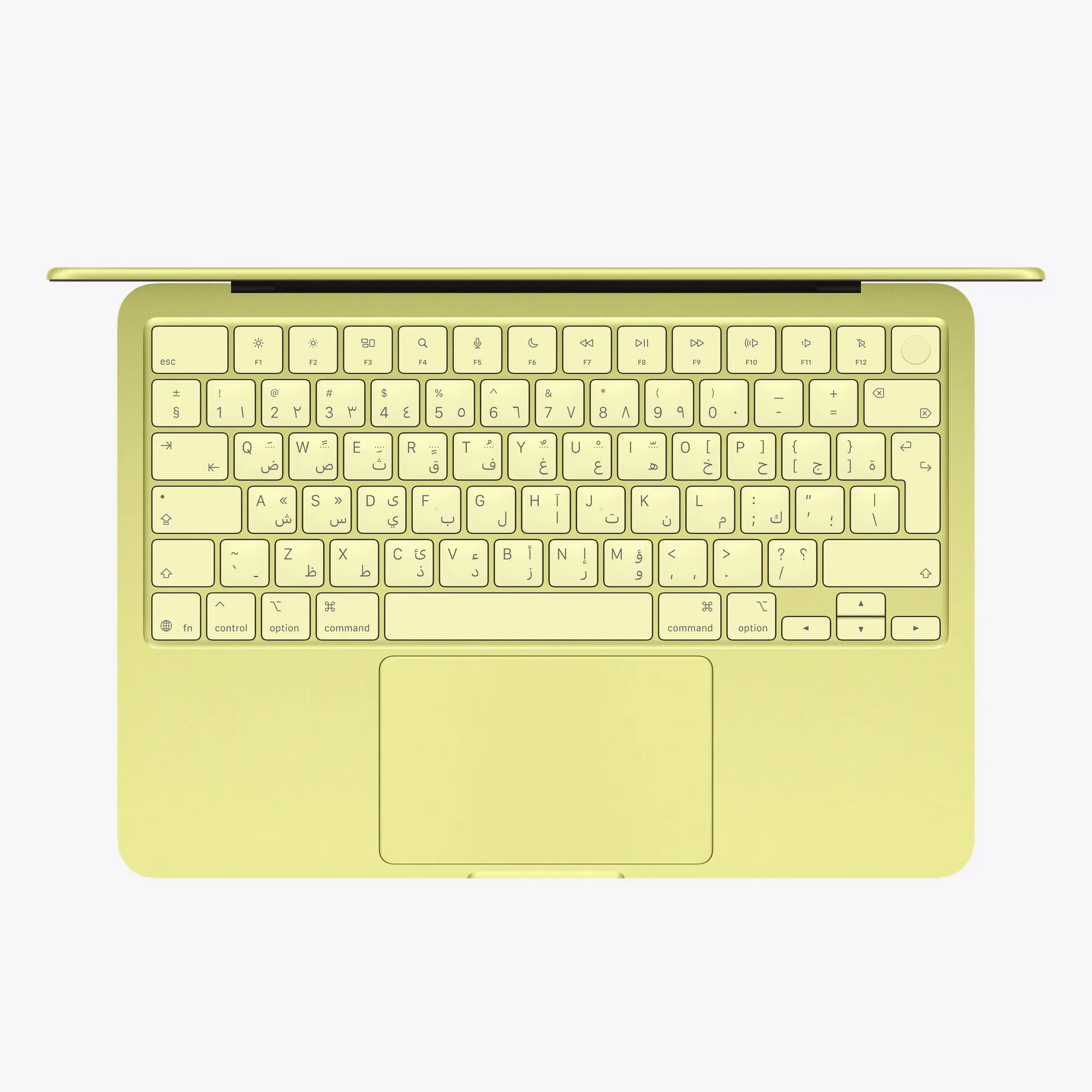 Apple MacBook Neo - 13.0", A18 Pro, 6-Core CPU, 5-Core GPU, 8GB RAM, 512GB SSD, Arabic Keyboard With Touch ID, Citrus, (Z1TR0002D) - Image 3