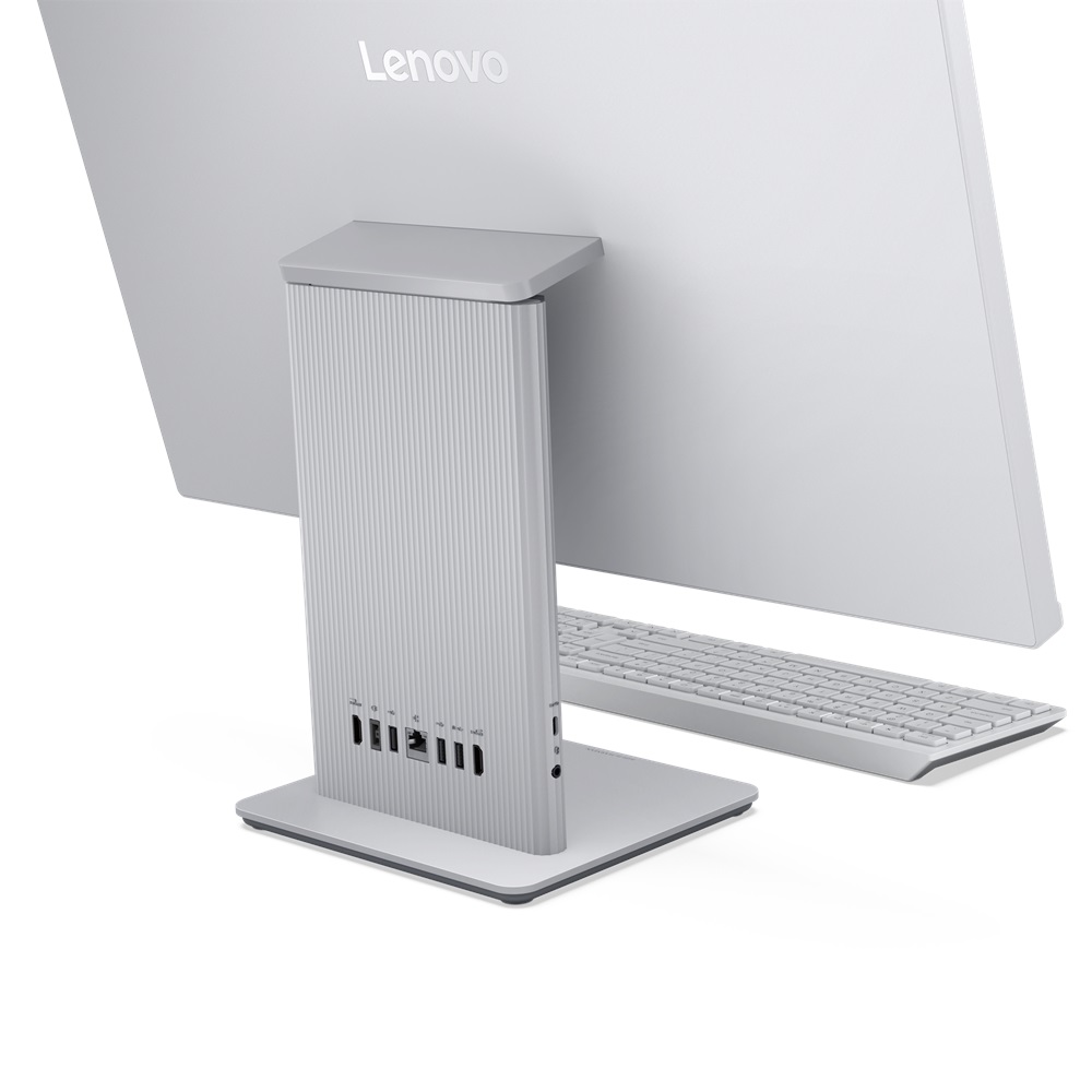 Lenovo IdeaCentre 27 Gen 9 AIO PC - i7, 16GB, 512GB, 27" FHD Non-Touch, DOS (Without OS), Cloud Grey - Desktop - Image 5