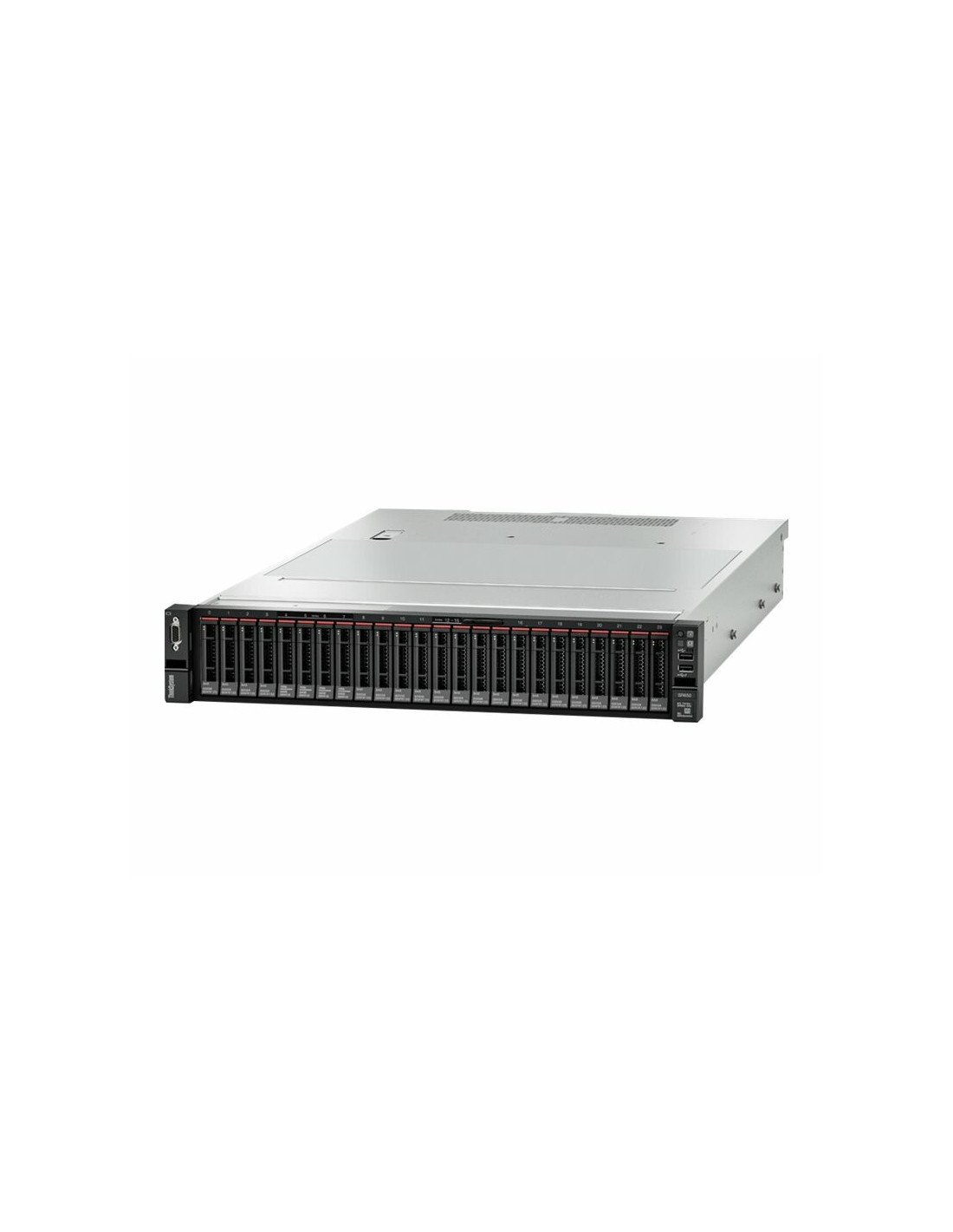 Lenovo SR650, Xeon Silver 4210R (10C 2.4GHz 13.75MB Cache/100W), 32GB 2933MHz (1x32GB, 2Rx4 RDIMM), O/B, 9350-8i, 1x750W, XCC Enterprise, Tooless Rails.