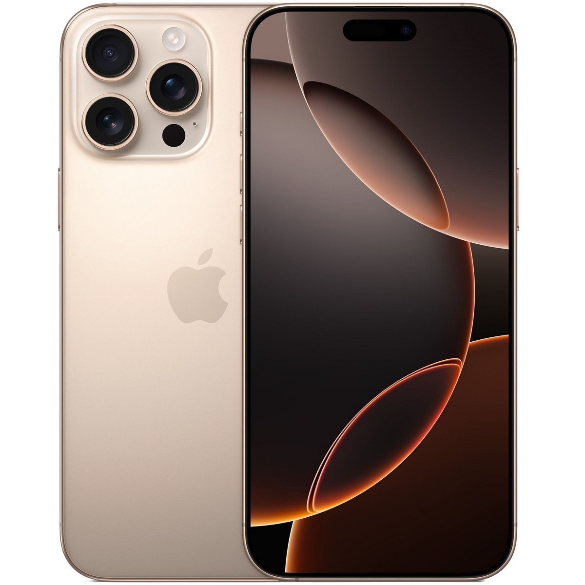 Apple iPhone 16 Pro Max - 256GB - Desert Titanium - 5G - 6.9" - Middle East Version.