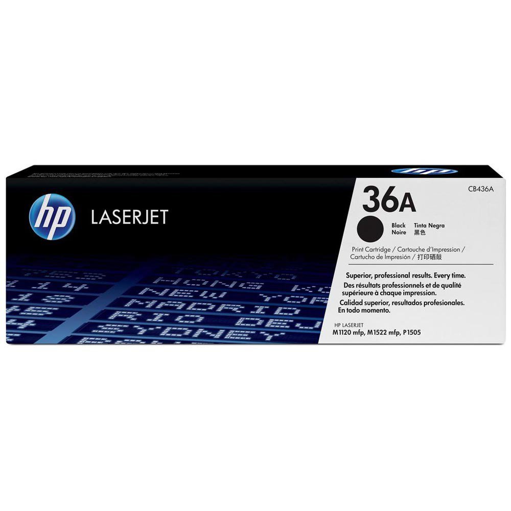 Hp original 36A CB436A Black toner Cartridge.