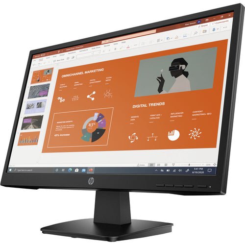 HP P22va G4 21.5", FHD Monitor, VGA, HDMI