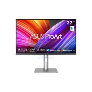 ASUS PA279CRV ProArt Display - 27" 4K UHD, 5ms, 60Hz, USB 3.2 Gen 1 Type-A, USB 3.2 Gen 1 Type-C, USB-C, DP 1.4, HDMI 2.0, Speaker, 3YW - Professional Monitor