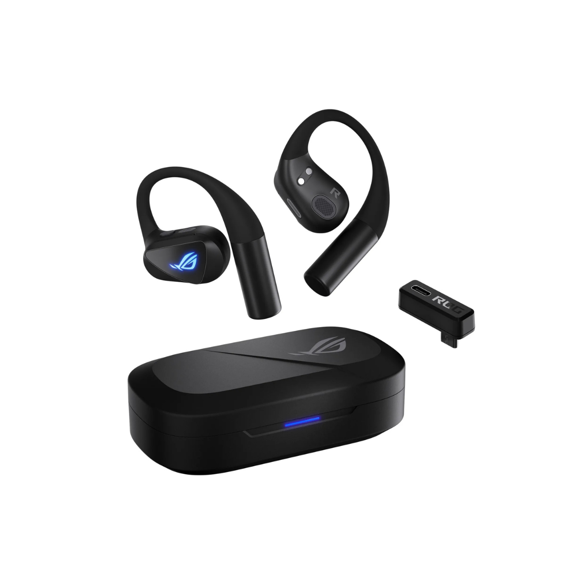 ASUS ROG CETRA Open Wireless Earbuds - Black