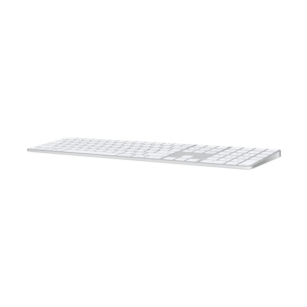 Apple Magic Keyboard with Touch ID Numeric Mac - Bluetooth, Arb/Eng, White - Image 5