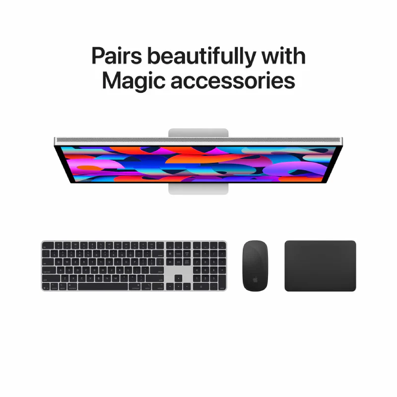 Apple Studio Display With Tilt Adjustable Stand - Standard Glass, Thunderbolt 5, 27.0" 5K Retina, 600 nits, USB-C, (2026 Model) - Image 3