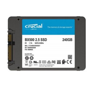 Crucial 240GB BX500 SSD 2.5" Sata.