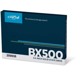 Crucial 2TB BX500 SSD 3D Nand Sata 2.5"