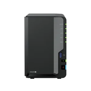 Synology DiskStation DS225+ - SATA, 2-Bays, USB, LAN, Disk Less