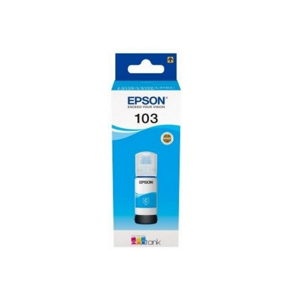 Epson 103 EcoTank Ink Bottle - Cyan