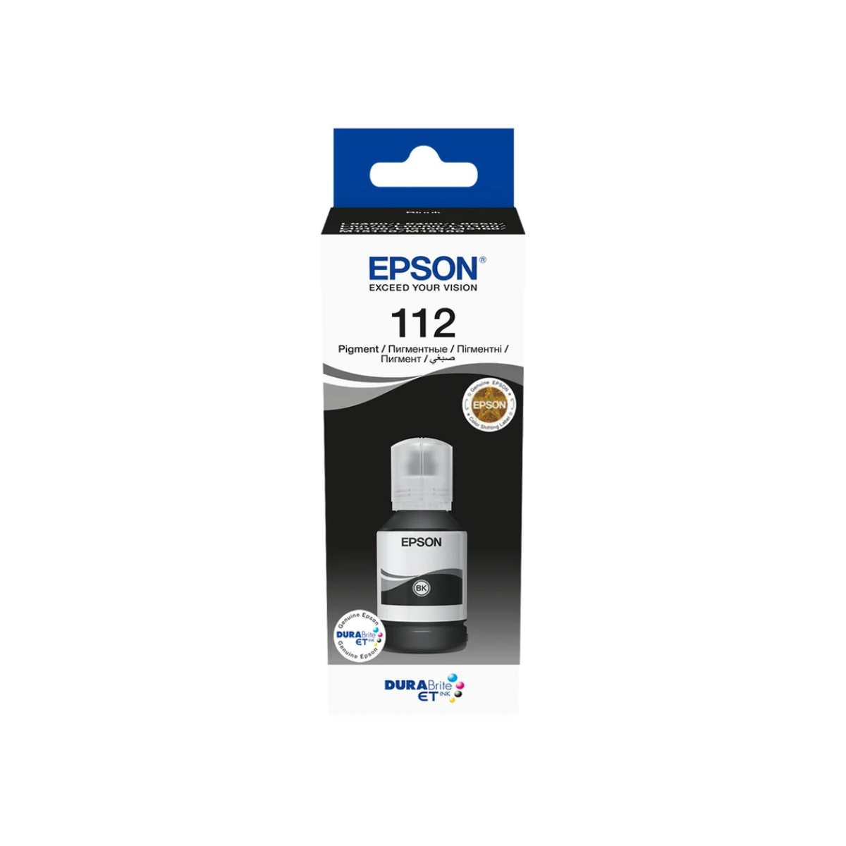 Epson 112 EcoTank Pigment Black Ink Bottle