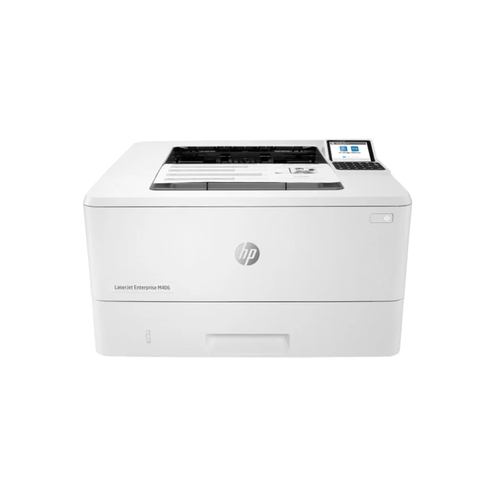 HP LaserJet Enterprise M406dn Printer - A4, USB, LAN, Mono Laser