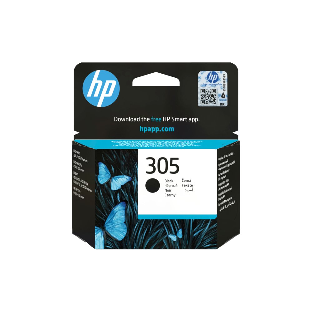HP 305 Black Original Ink Cartridge