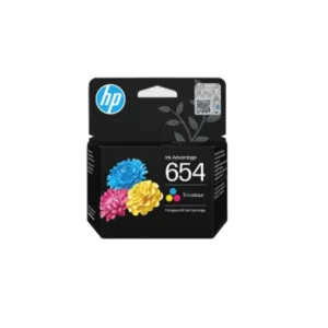 HP 654 Tri-Color Original Ink Advantage Cartridge