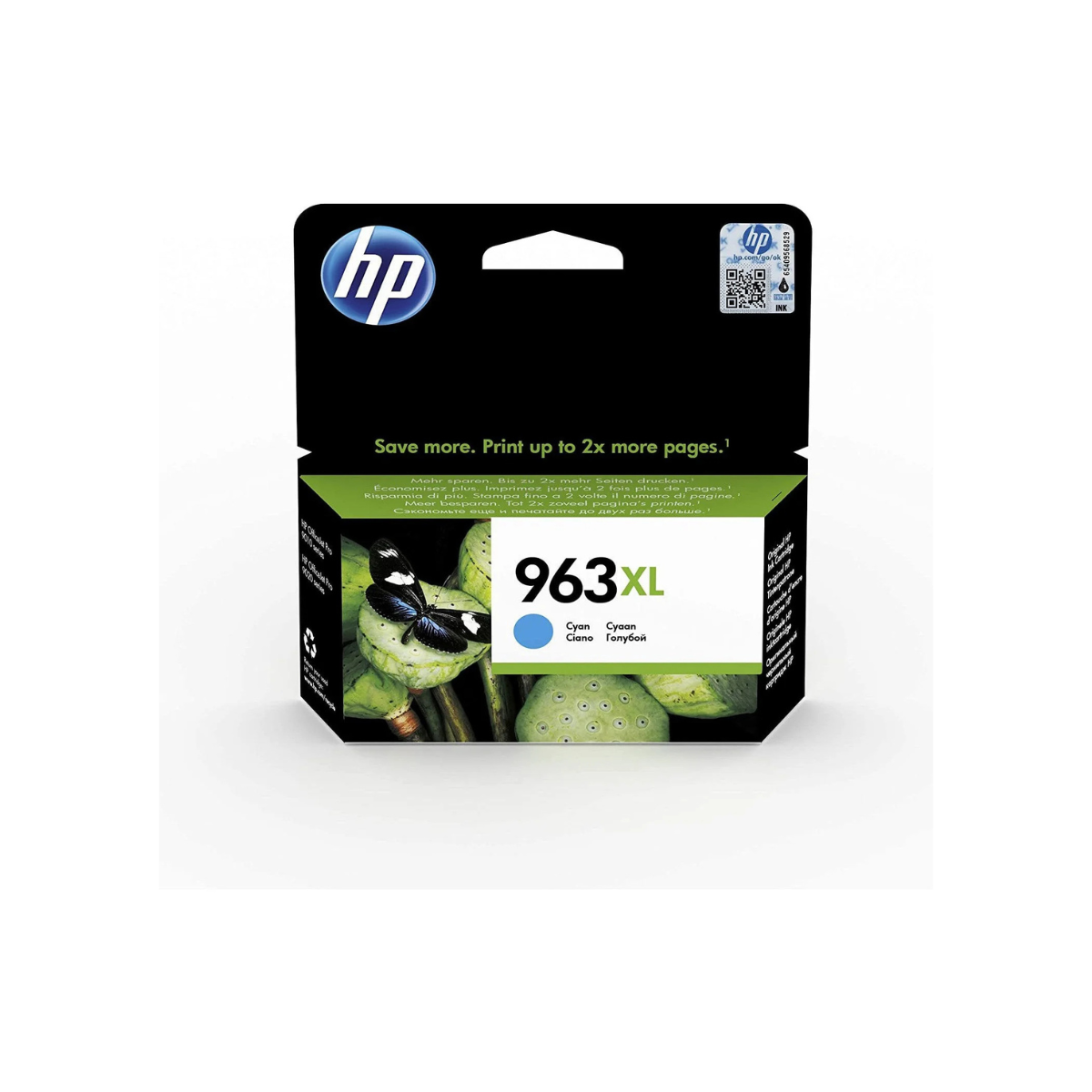 HP 963XL Cyan High Yield Original Ink Cartridge