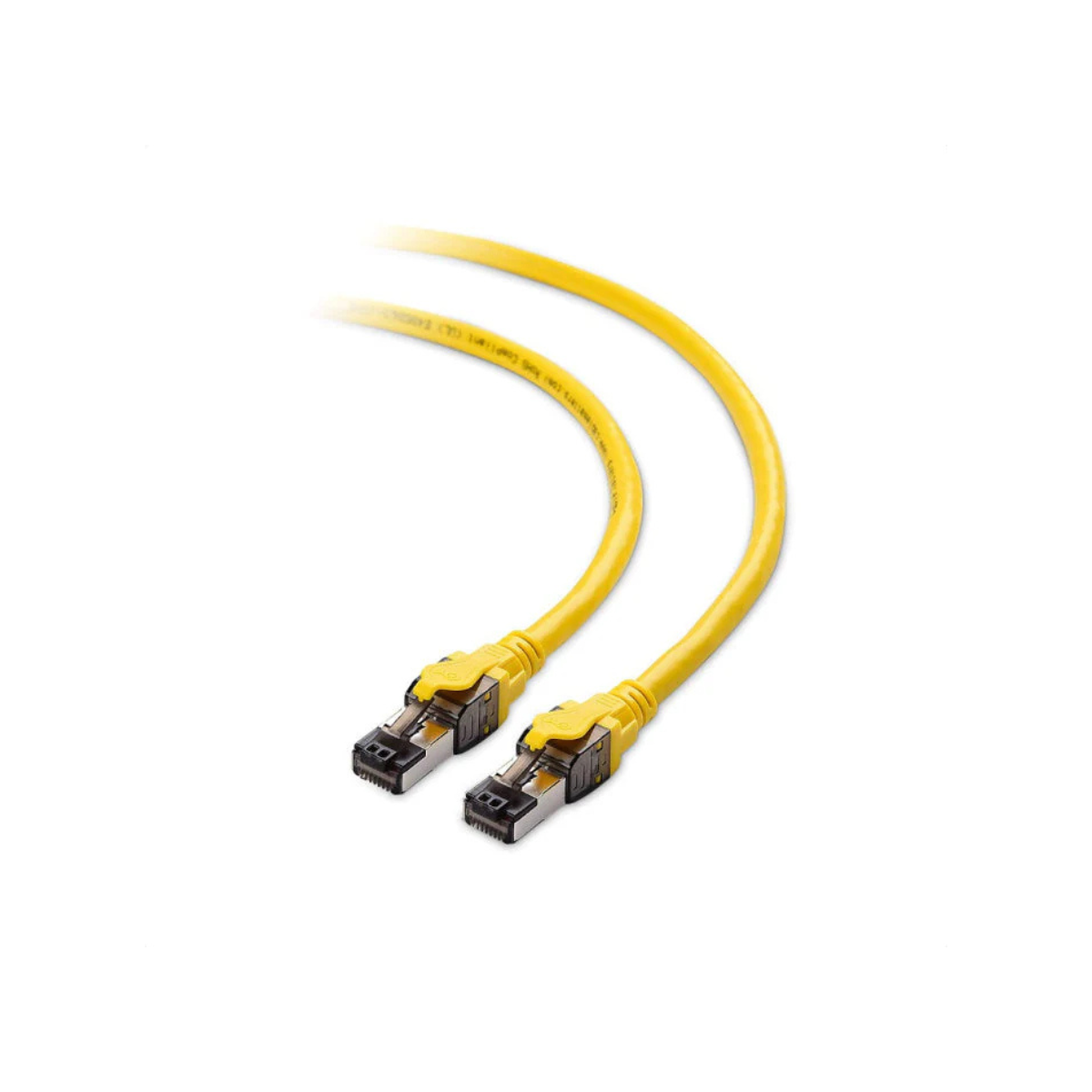 Kuwes Cat.8 High Speed Ethernet Cable - 1m Yellow