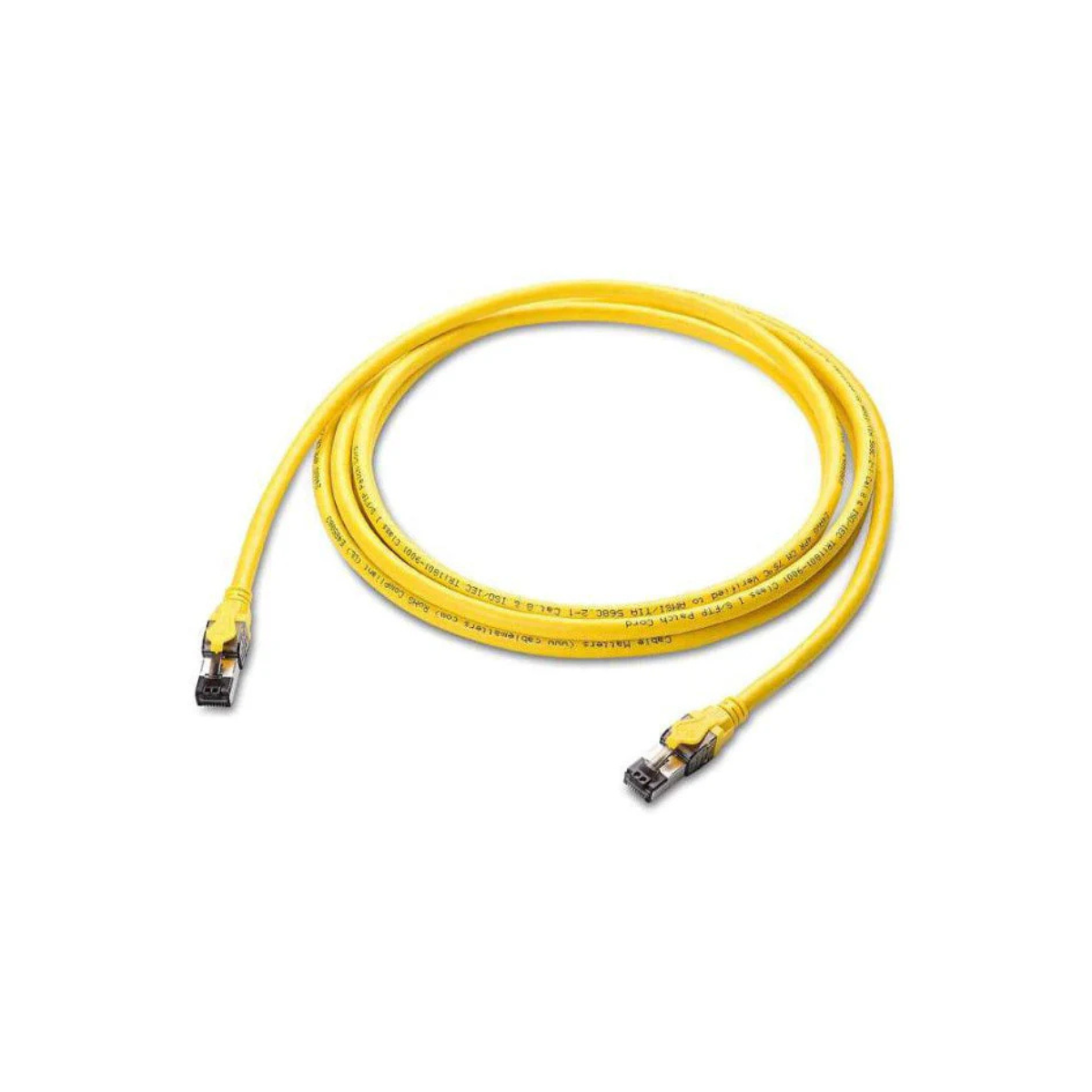 Kuwes Cat.8 High Speed Ethernet Cable - 0.5m Yellow