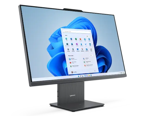 Lenovo IdeaCentre 27 Gen 9 All In One PC - i7, 8GB, 512GB, 27" FHD Non-Touch, DOS (Without OS), Luna Grey - Desktop - Image 2
