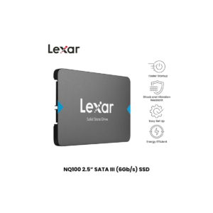 Lexar 1TB NQ100 SSD SATA 2.5 Inch, 550MB/s