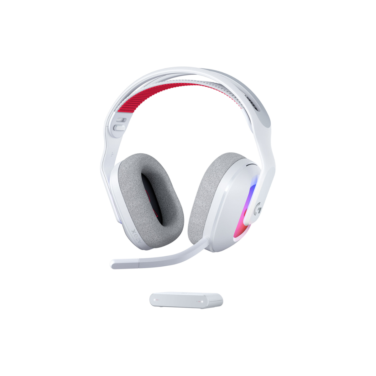 Logitech ASTRO A20 X LIGHTSPEED RGB Wireless Gaming Headset, Bluetooth, White - 939-002253
