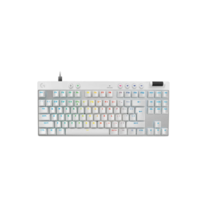 Logitech Wired Gaming Keyboard G Pro X TKL RAPID, LINEAR, White