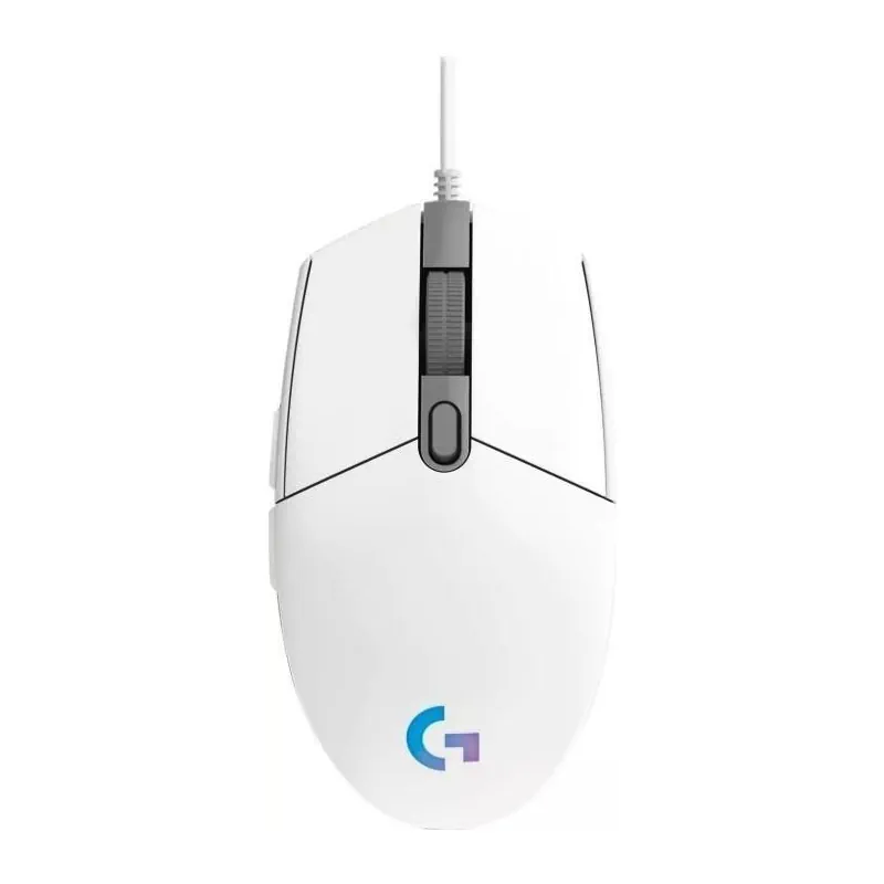 Logitech G203 LightSync RGB Gaming Mouse, White