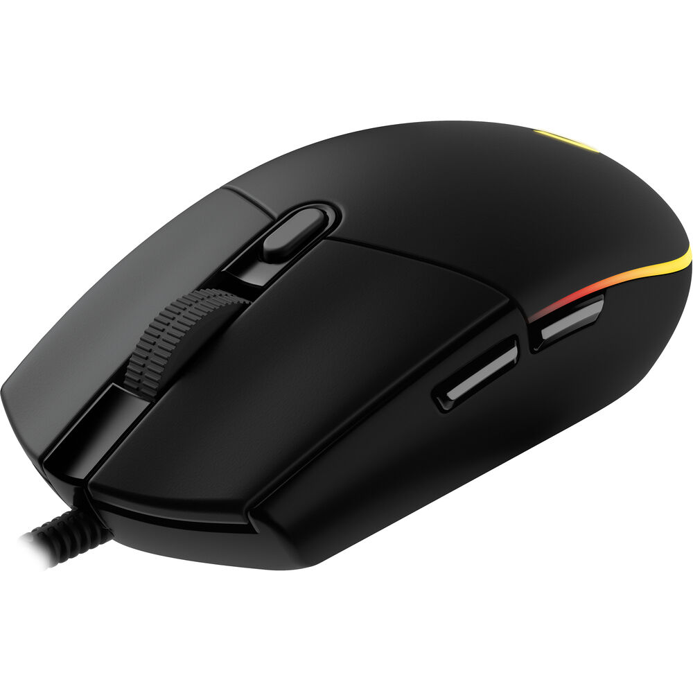 Logitech G203 LightSync RGB Wired Gaming Mouse, Black - Image 2