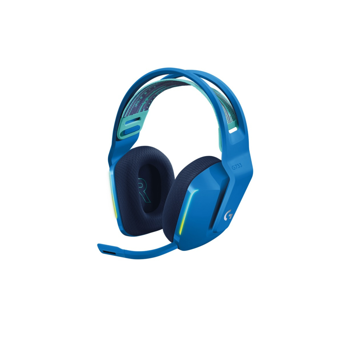 Logitech G733 Lightspeed Wireless Gaming Headset - RGB, Blue, 981-000943