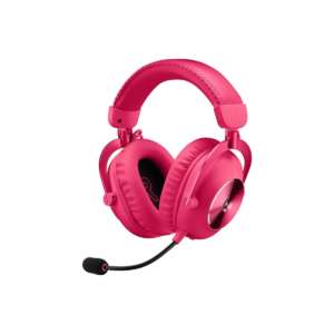 Logitech PRO X2 LIGHTSPEED Wireless Gaming Headset, Bluetooth, Pink