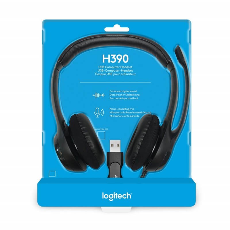Logitech H390 USB Wired Headset