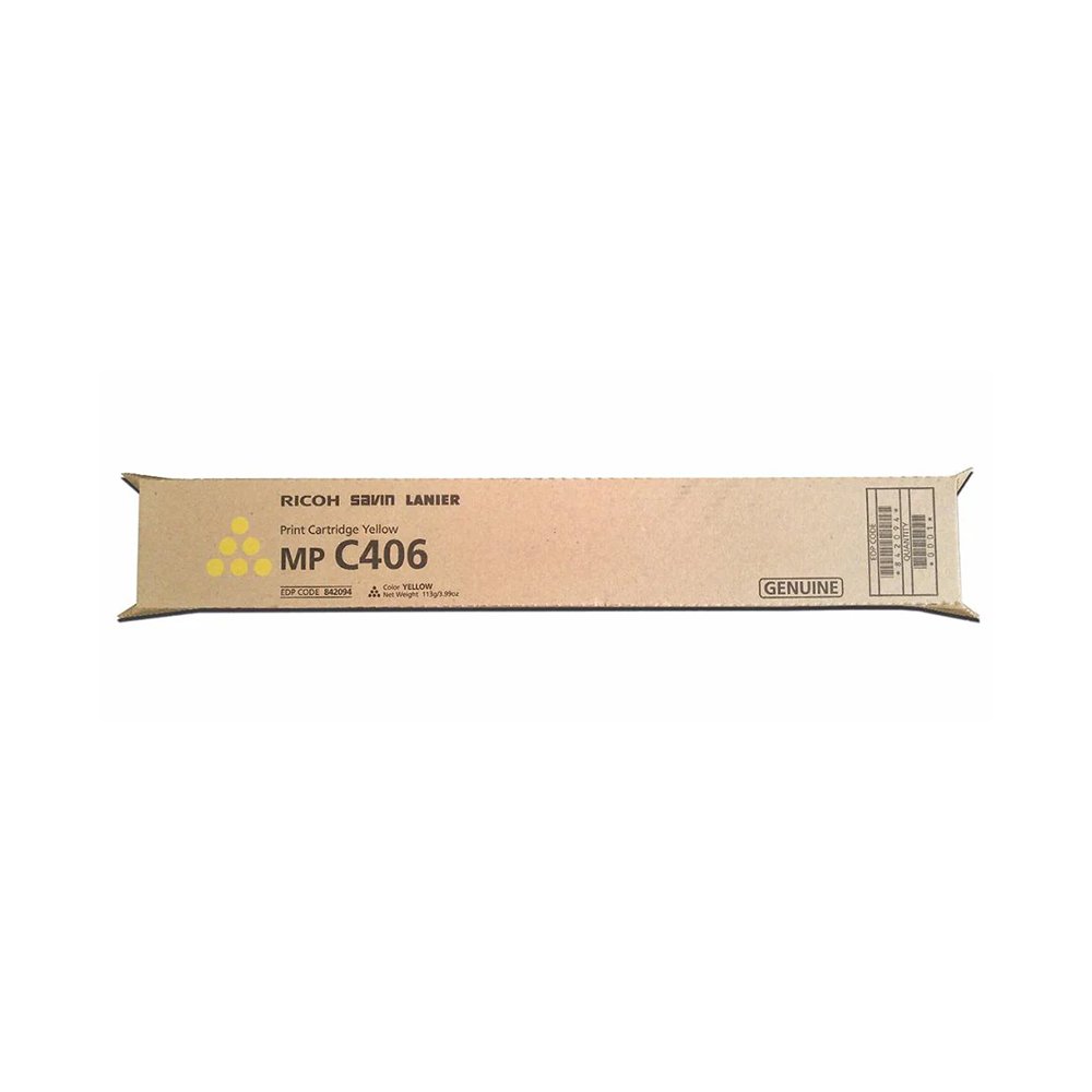 Ricoh MP C406 Yellow Laser Toner Cartridge