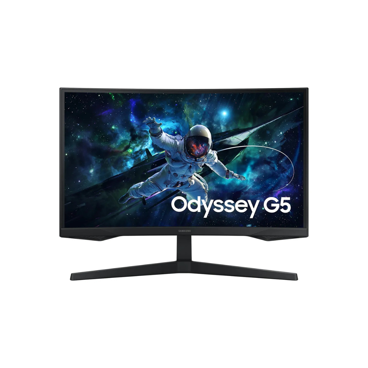 Samsung 27" Curved Gaming Monitor Odyssey G5 G55C  - 27.0" VA QHD, 1MPRT, Up to 165Hz, HDMI, Display Port, Black