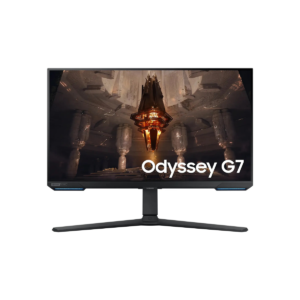 Samsung Odyssey G7 Smart Gaming Monitor - 32" IPS 4K UHD, 1ms, USB, HDMI, Display Port, LAN, Wi-Fi, Bluetooth, Black, LS32BG702EMXUE
