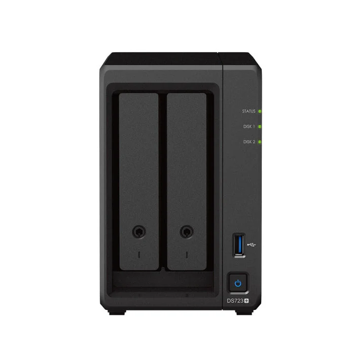Synology Storage DiskStation DS723+ 2-Bay NAS Desktop Enclosure