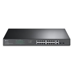 TP-Link16 Port Gigabit POE Smart Switch TL-SG1218MPE - Rack Mountable
