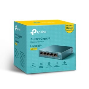 TP-Link 5 Port Gigabit Desktop Switch Metal