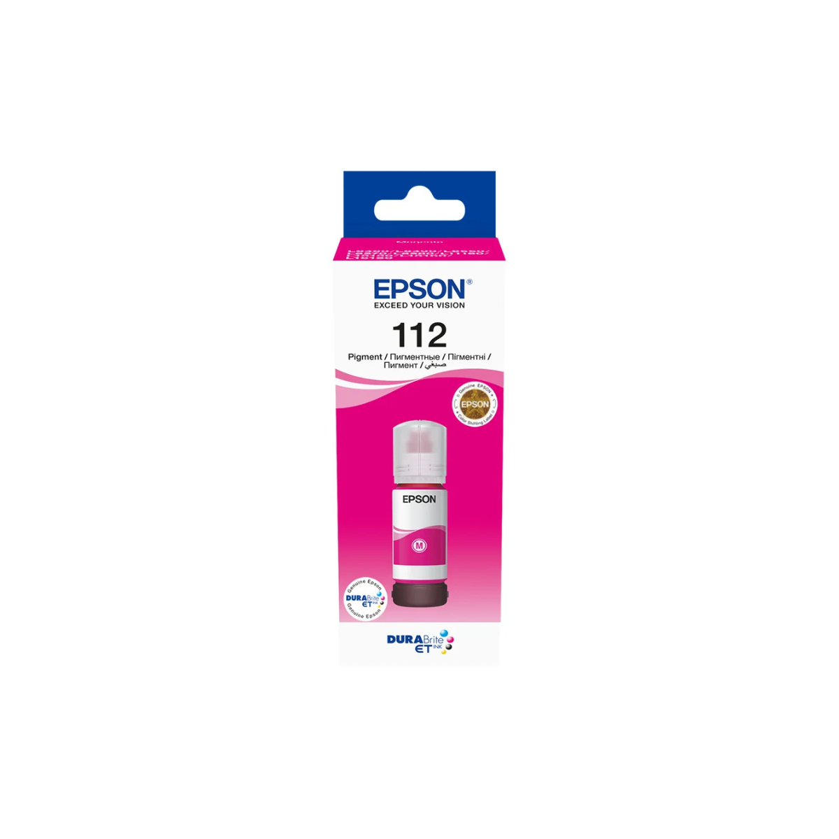 Epson 112 EcoTank Pigment Magenta Ink Bottle