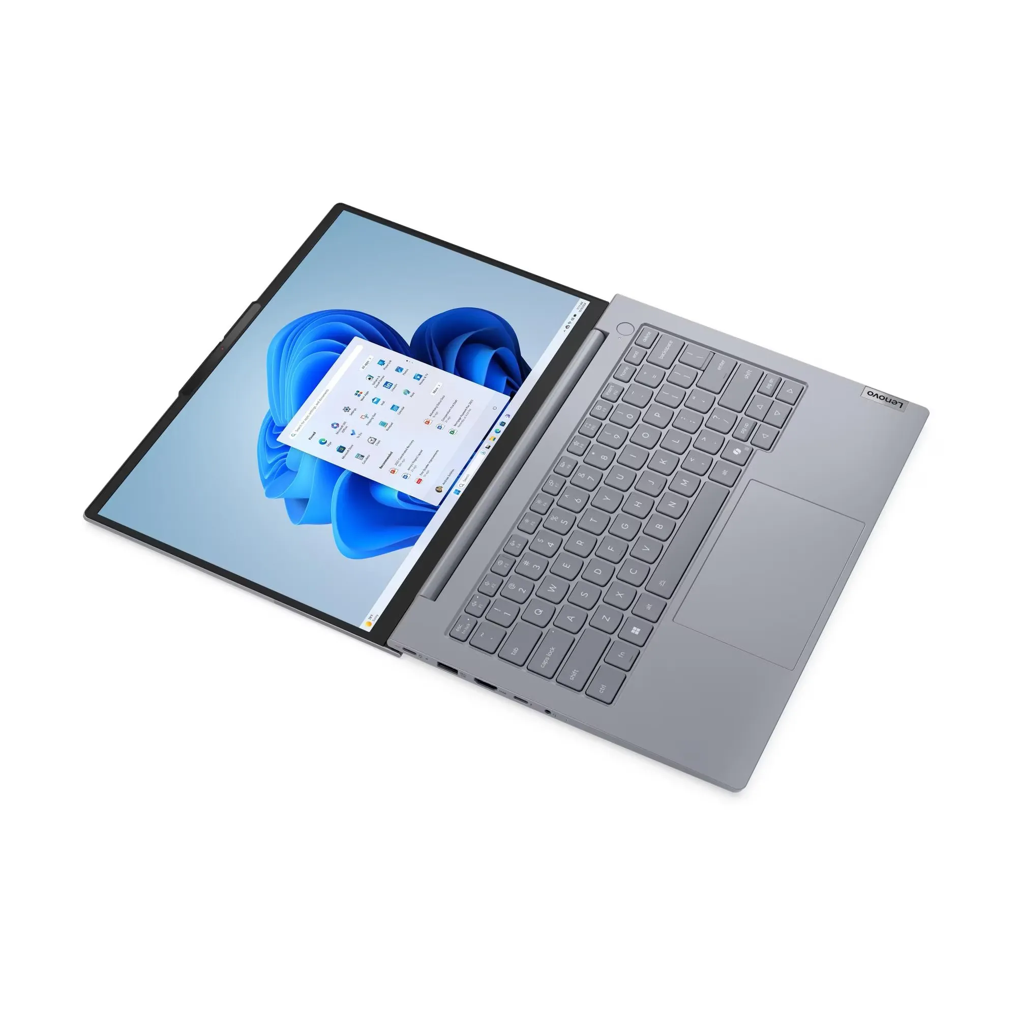 Lenovo ThinkBook 14 Gen 8 Laptop, Intel Core Ultra 5 225U Processor, 16GB DDR5 RAM, 512GB SSD NVMe, 14", Dos, Arctic Grey - Image 5