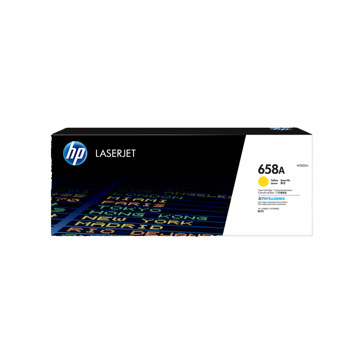 HP 658A Yellow Original LaserJet Toner Cartridge