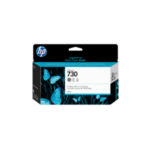 HP 730 Ink Cartridge - Gray (P2V66A)