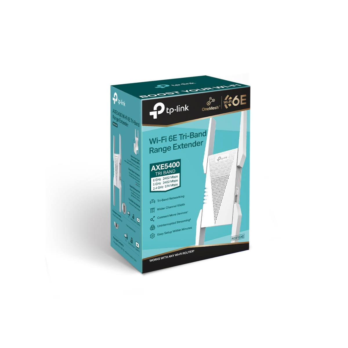 TP-Link Range Extender RE815XE AXE5400 WiFi 6E