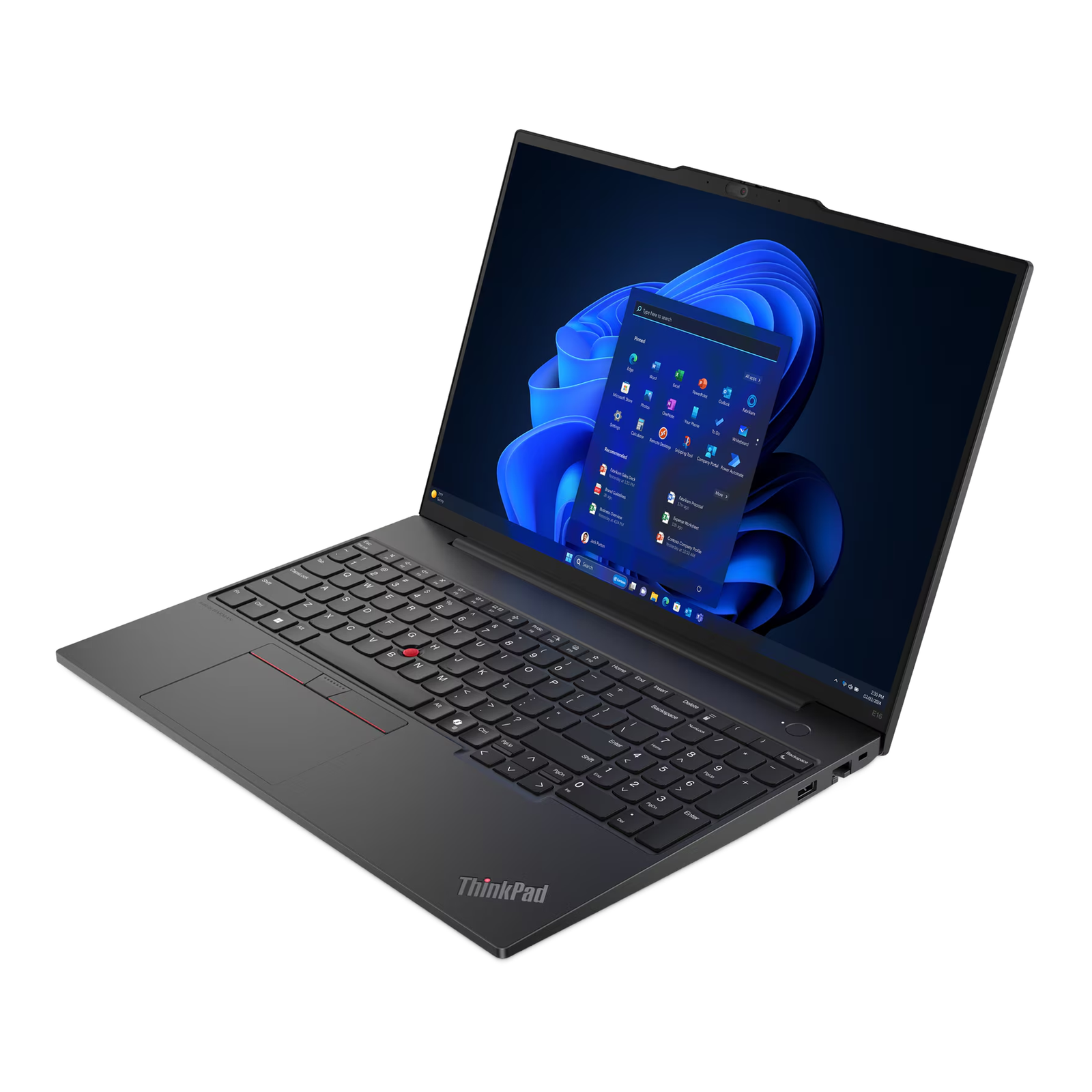 Lenovo ThinkPad E16 Gen 3, Ultra 7 256V,16GB RAM, 512GB NVMe SSD, 16" WUXGA, DOS - Image 4