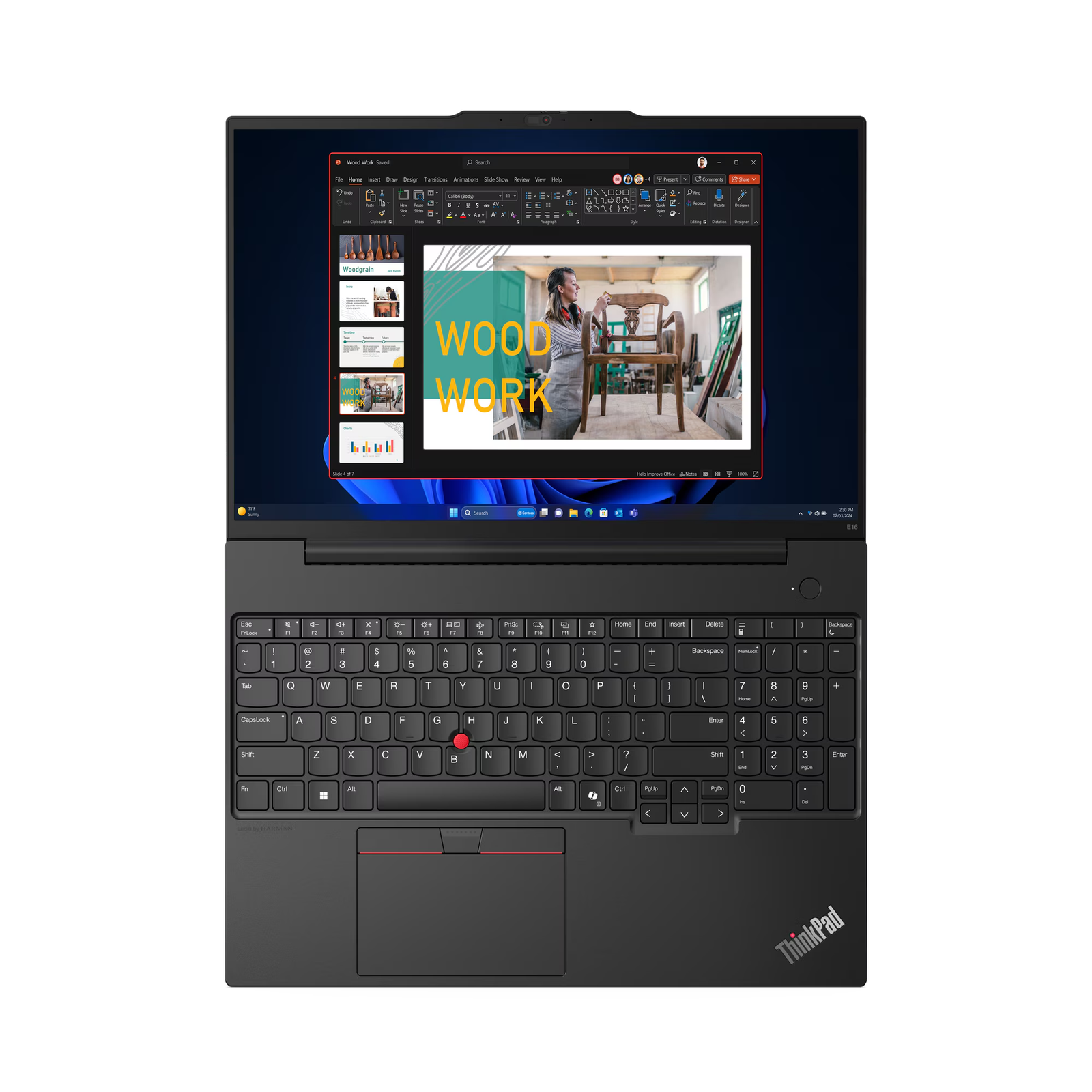 Lenovo ThinkPad E16 Gen 3, Ultra 7 256V,16GB RAM, 512GB NVMe SSD, 16" WUXGA, DOS - Image 5