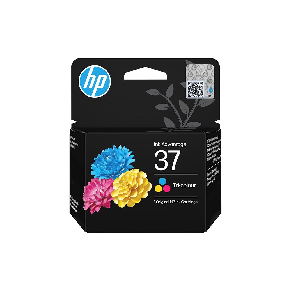 HP 37 Tri Color Original Ink Cartridge